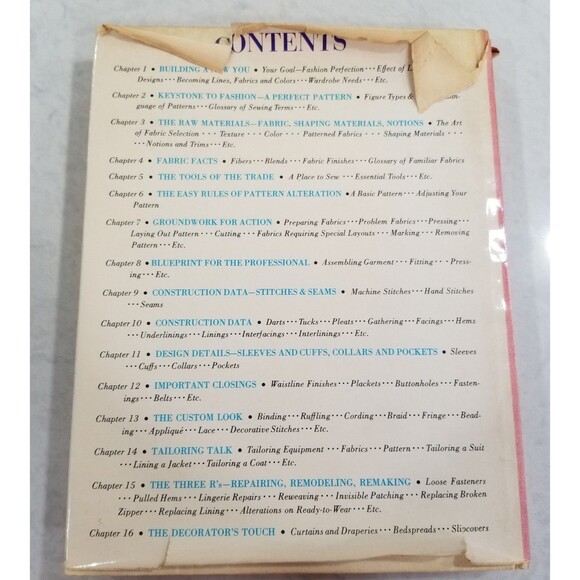 Vintage 1963 McCall's Sewing Book Random House hardcover Pink - Picture 2 of 9